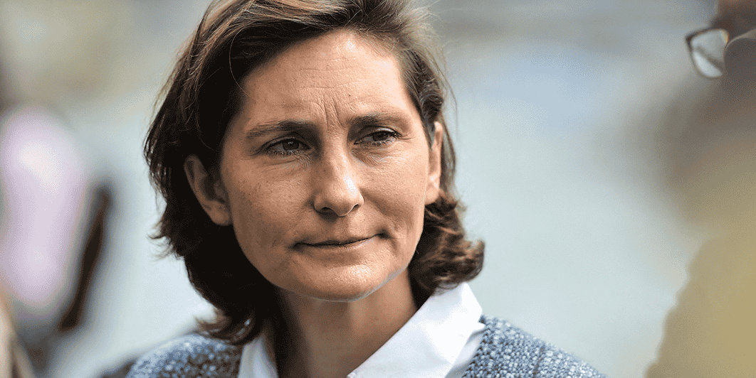 La ministre des Sports et des JO, Amélie Oudéa-Castéra, a fait le point sur l'organisation des JO à l'issue du Conseil des ministres (photo d'archive).