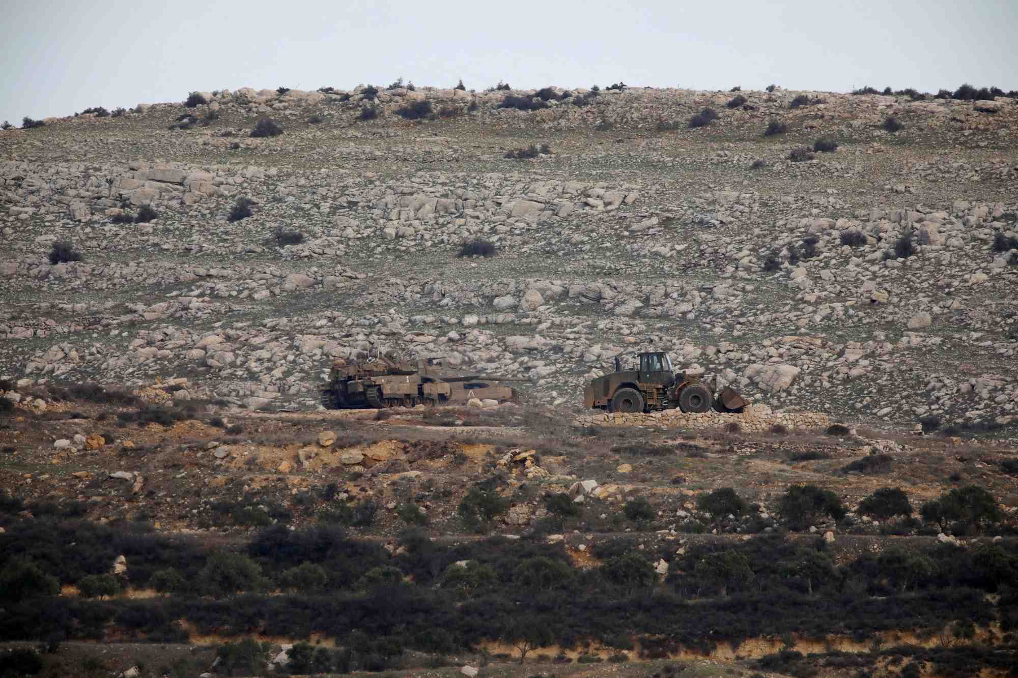 Israel veut imposer une "zone de defense" dans le sud de la syrie
