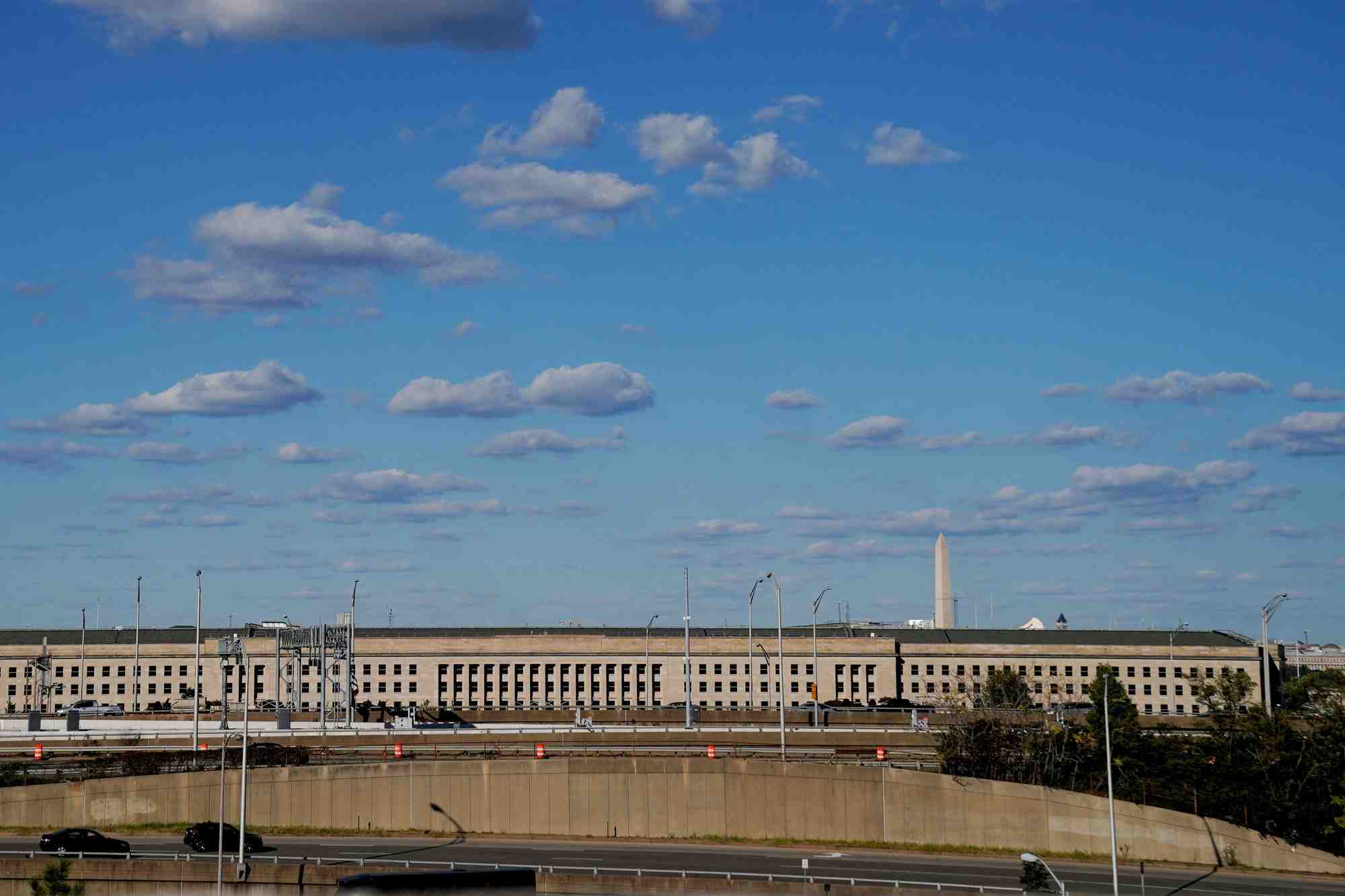 Photo d'archives du batiment du pentagone est vu a arlington, aux etats-unis