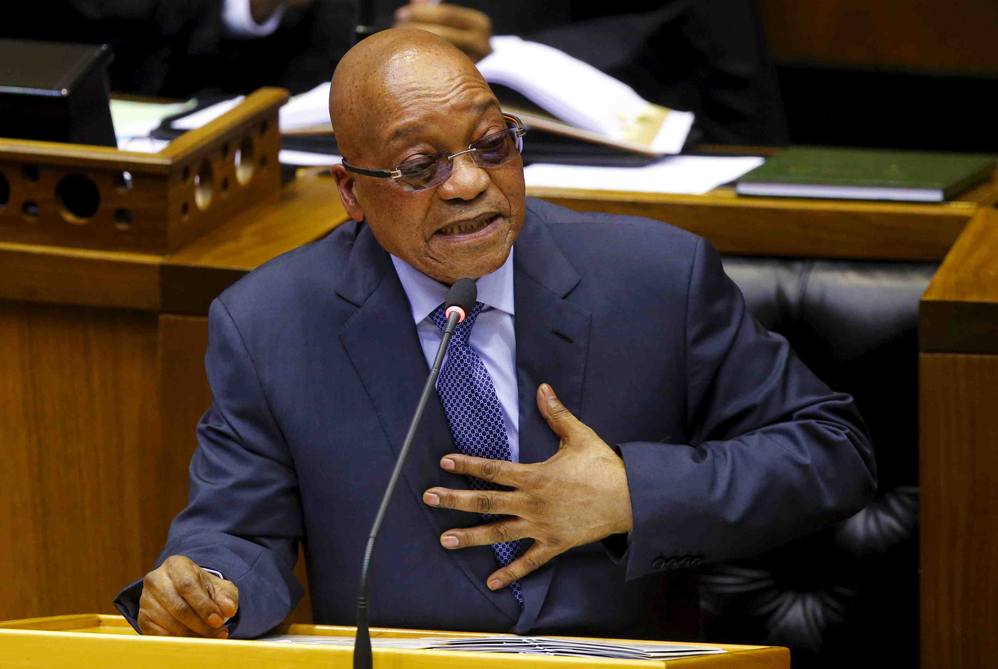 L'anc va s'opposer a la destitution de jacob zuma