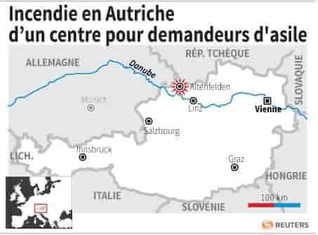 Incendie en autriche d’un centre pour demandeurs d'asile