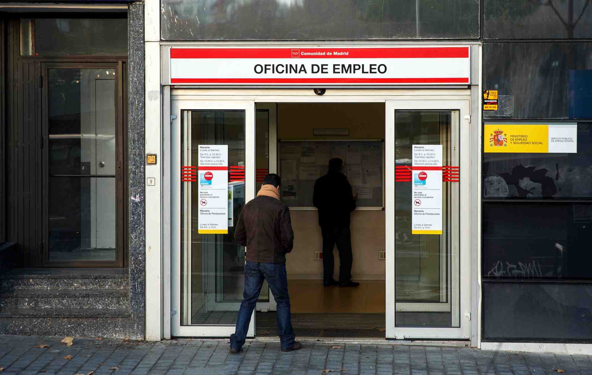 Une agence gouvernementale pour l'emploi a madrid