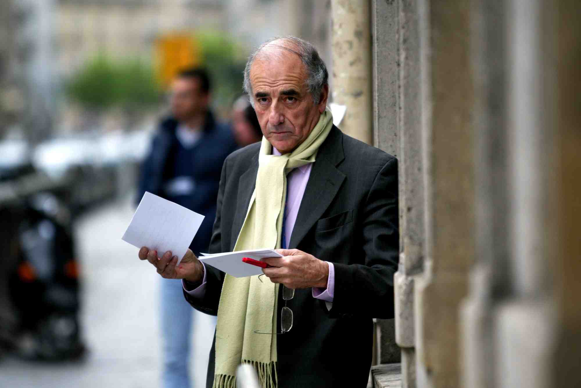Le journaliste francais jean-pierre elkabbach