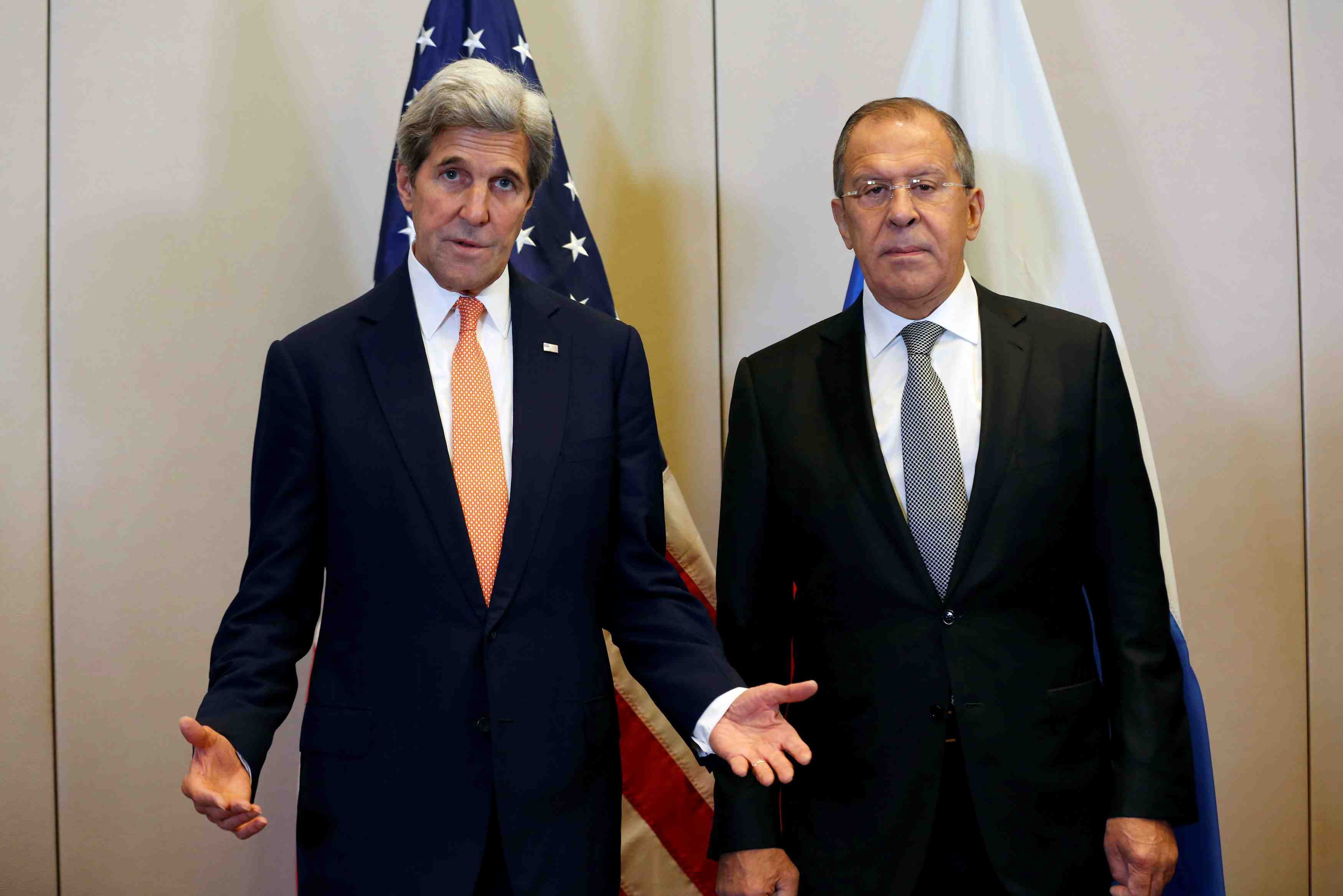 Nouvelles discutions a geneve entre kerry et lavrov