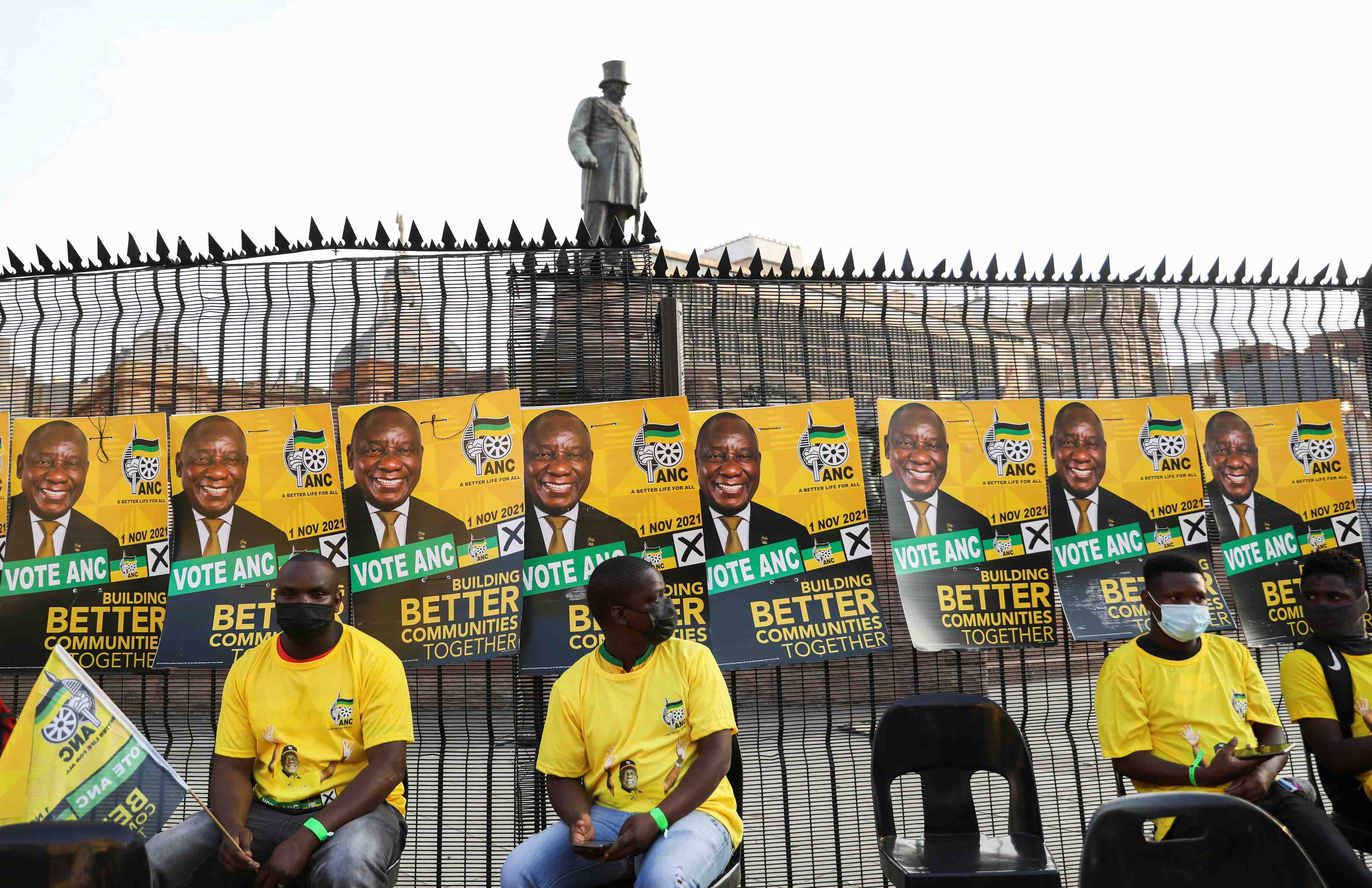Afrique du sud: l'anc face au pire resultat electoral de son histoire