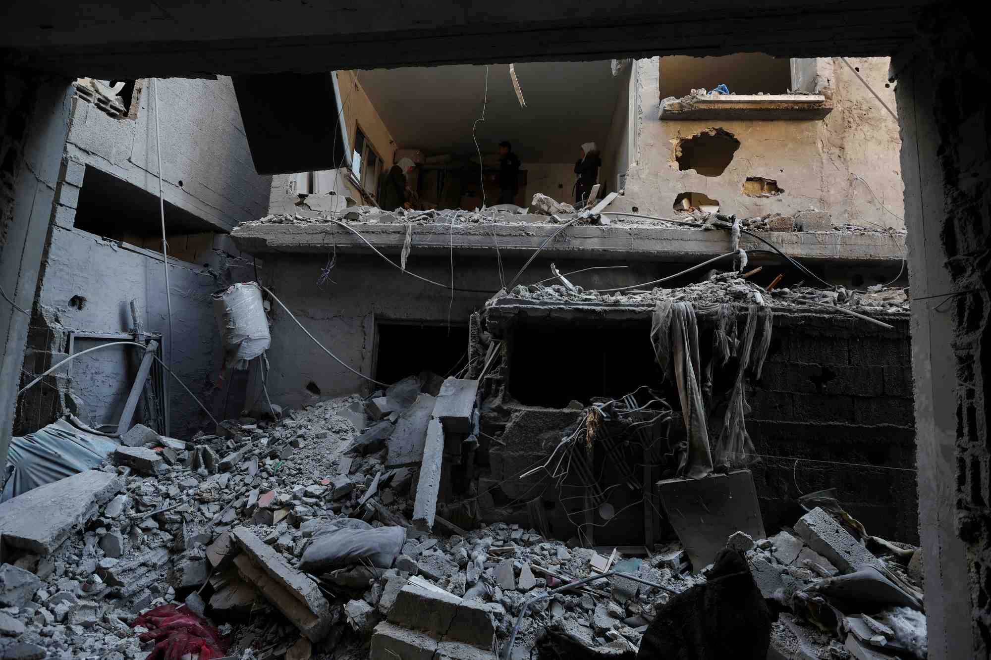 Consequences d'une frappe israelienne, a rafah