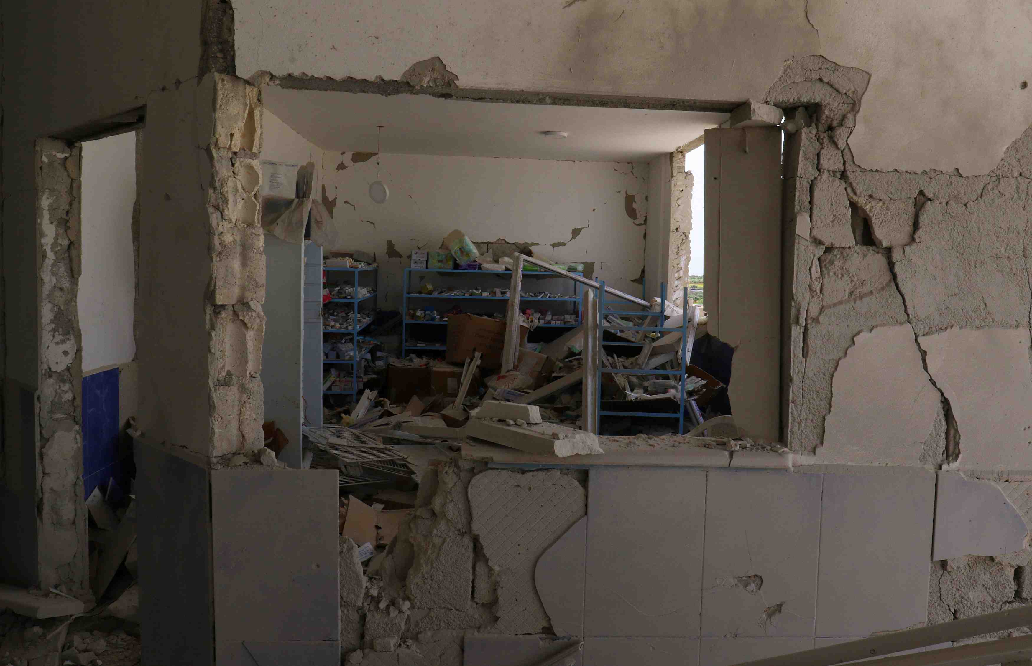 Deux hopitaux bombardes dans la province d'idlib