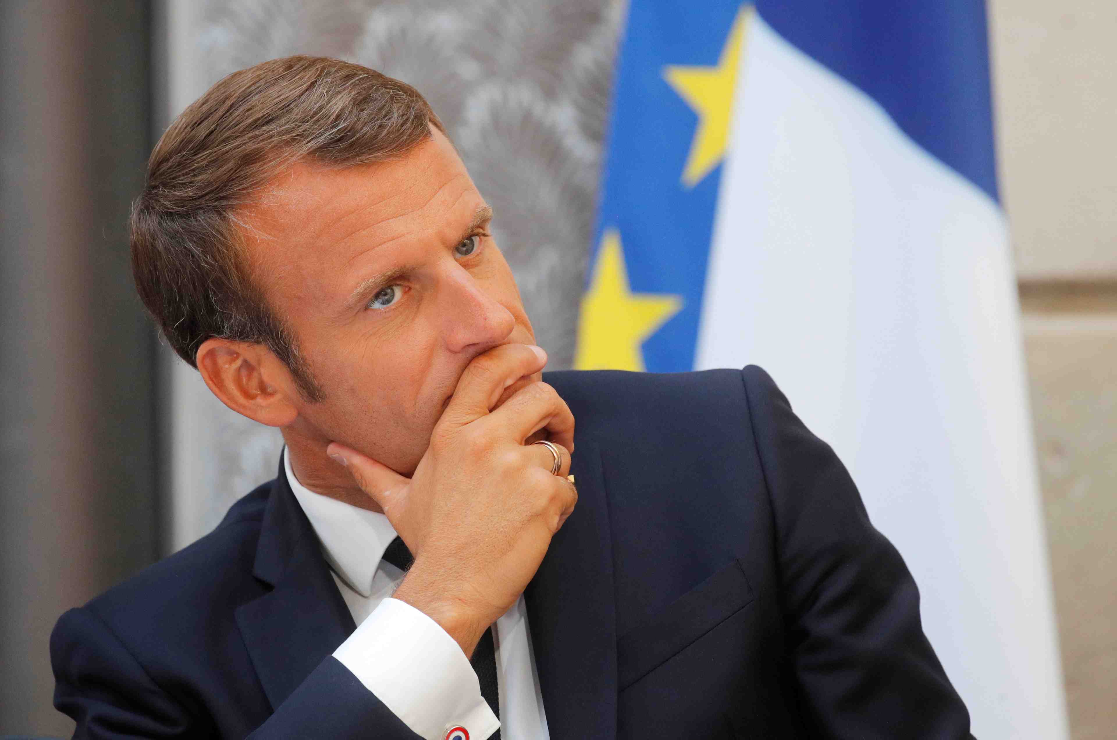 Arabie: macron "tres prudent" sur l'attribution des attaques