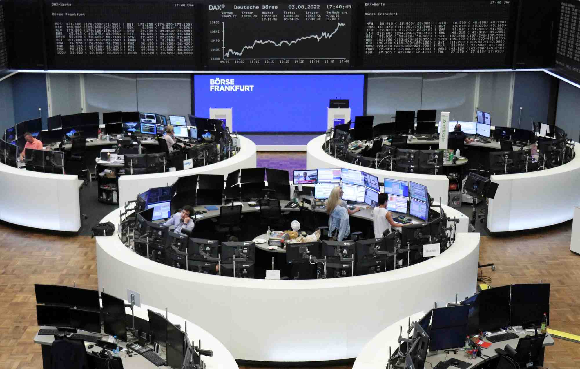 Hausse des actions en europe avec les resultats en soutien