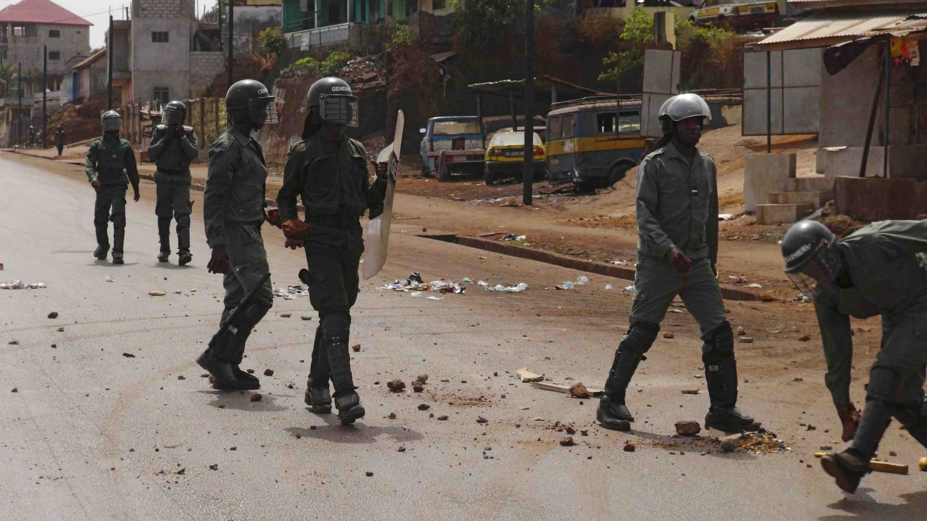 Violente manifestation a conakry