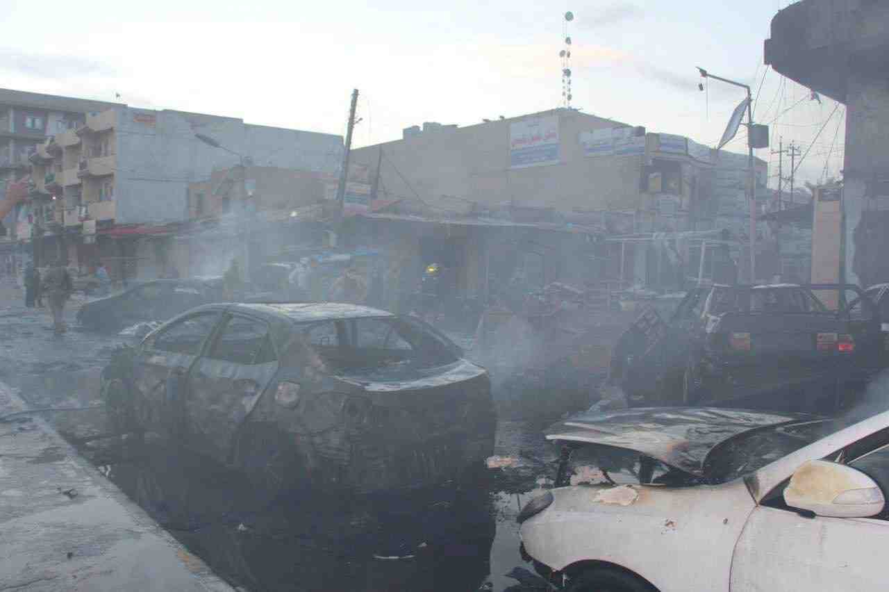 Attentat a la voiture piegee a tikrit
