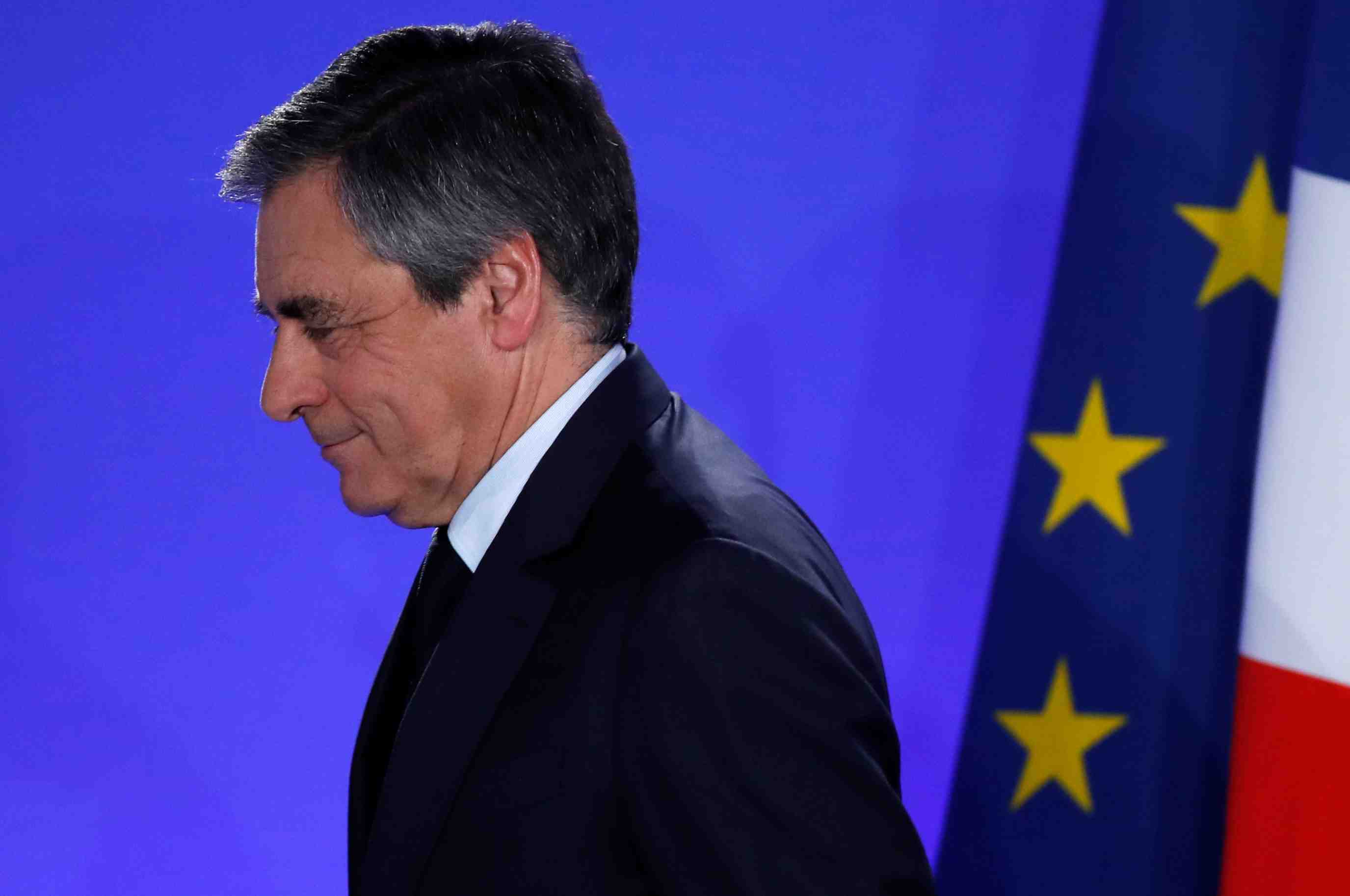 Fillon appelle la droite a l'union