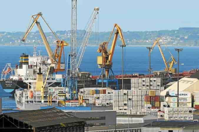 Brest-Roscoff, réseau RTE-T