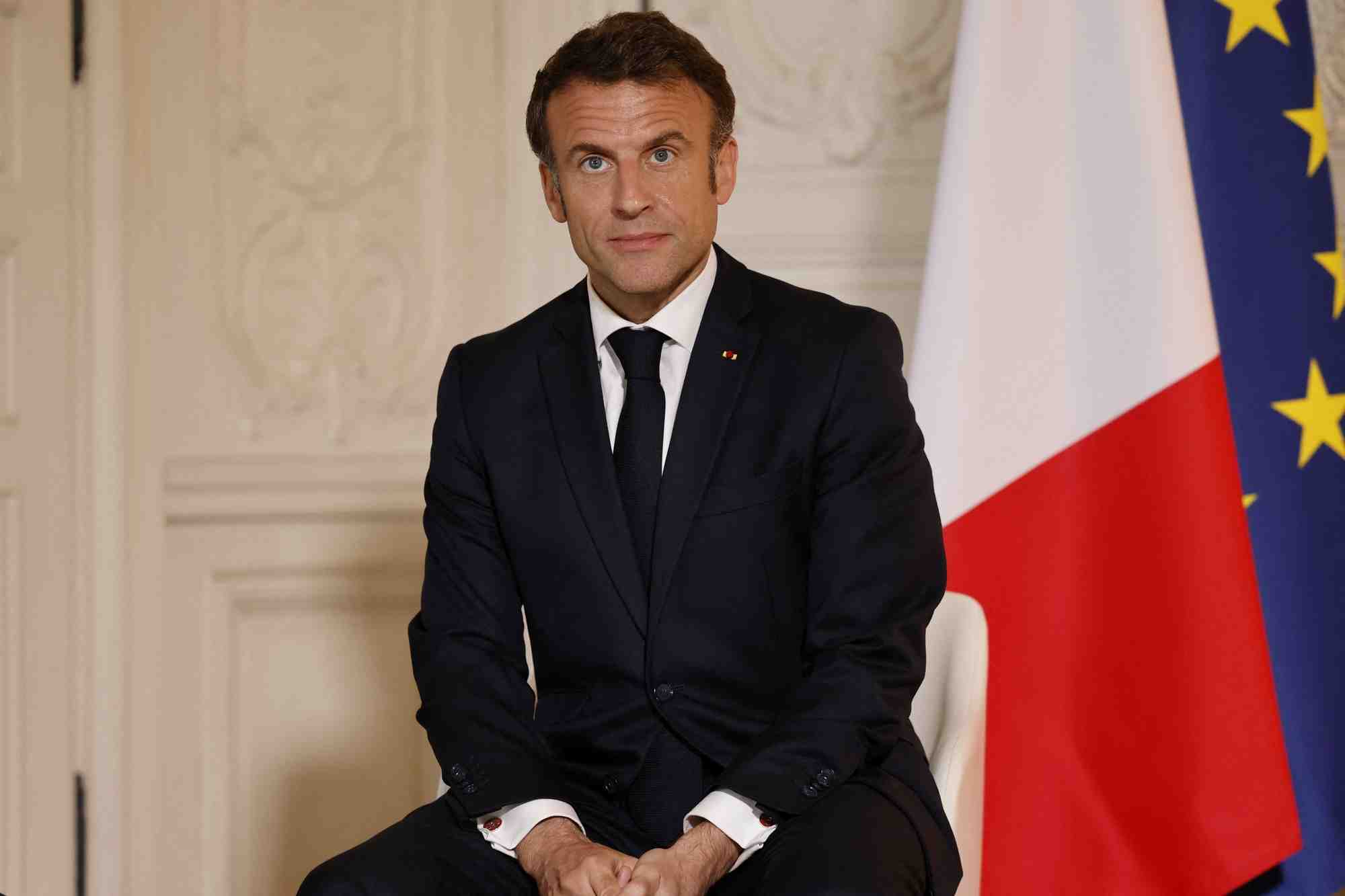 Emmanuel macron a versailles