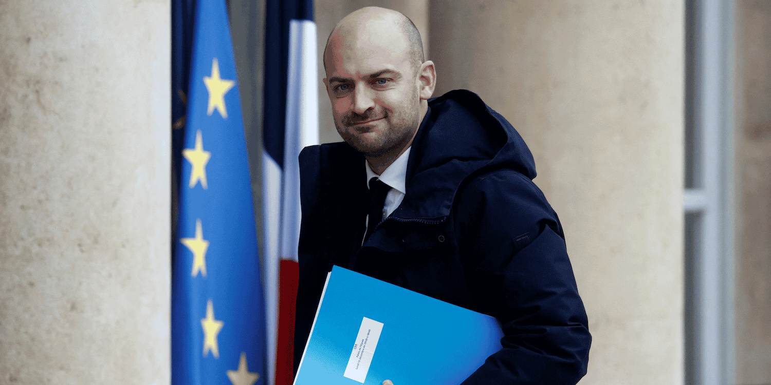 Le ministre délégué à la Transition numérique Jean-Noël Barrot.