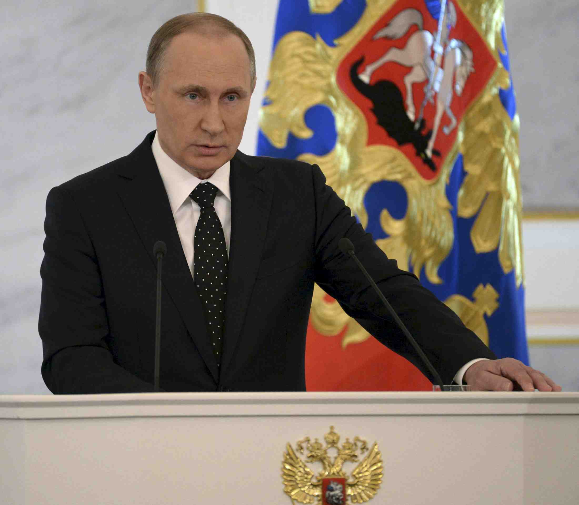 Vladimir poutine parle d'un crime de guerre en evoquant l'avion abattu par la turquie
