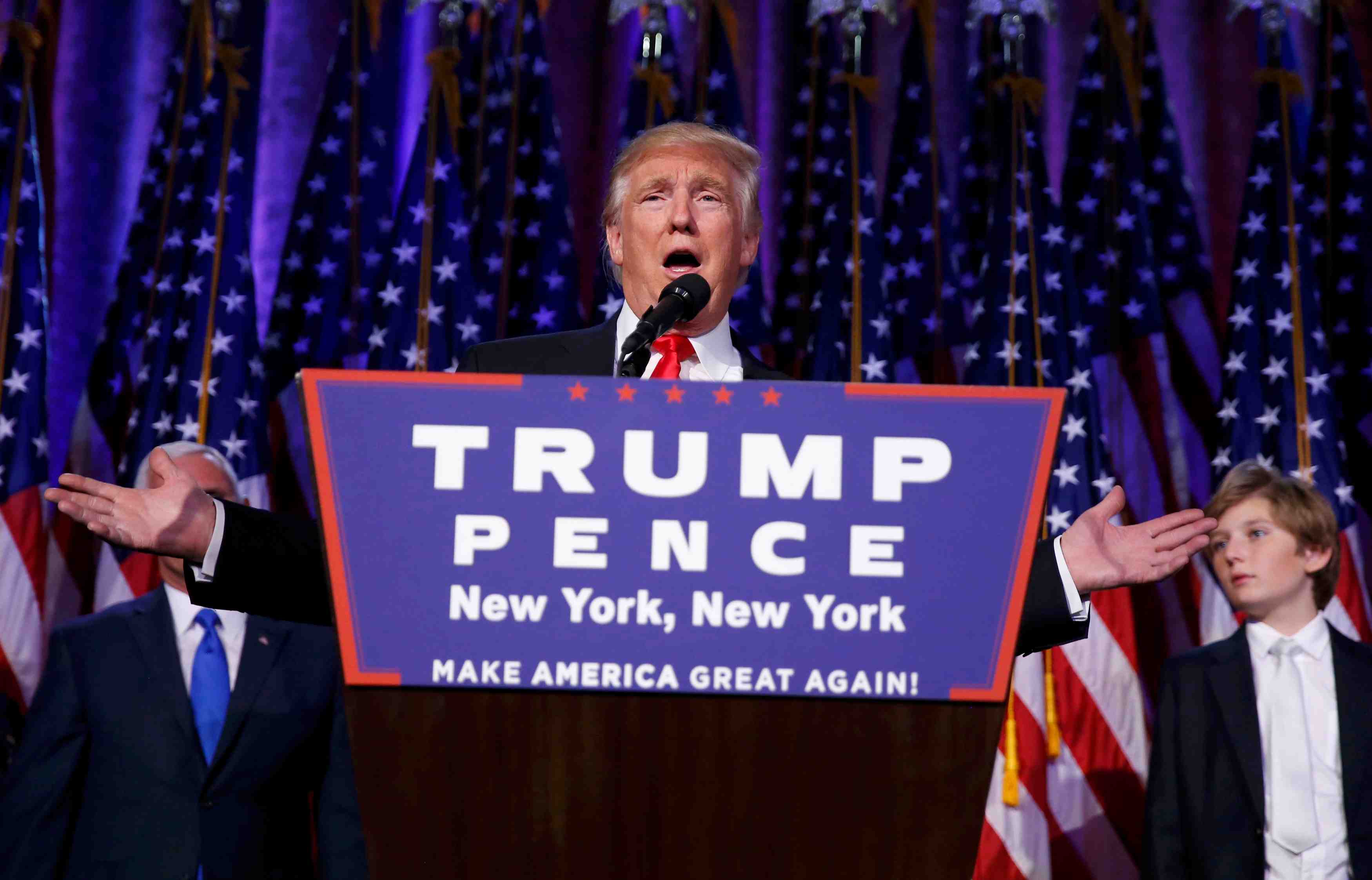 Trump pret a travailler avec tous les pays qui le voudront