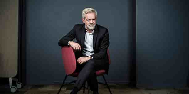 Sébastien Missoffe, Directeur Général de Google France, au siège de l’entreprise début décembre, à Paris.