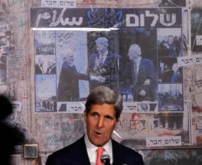 Kerry en Israël, admet les difficultés, garde espoir