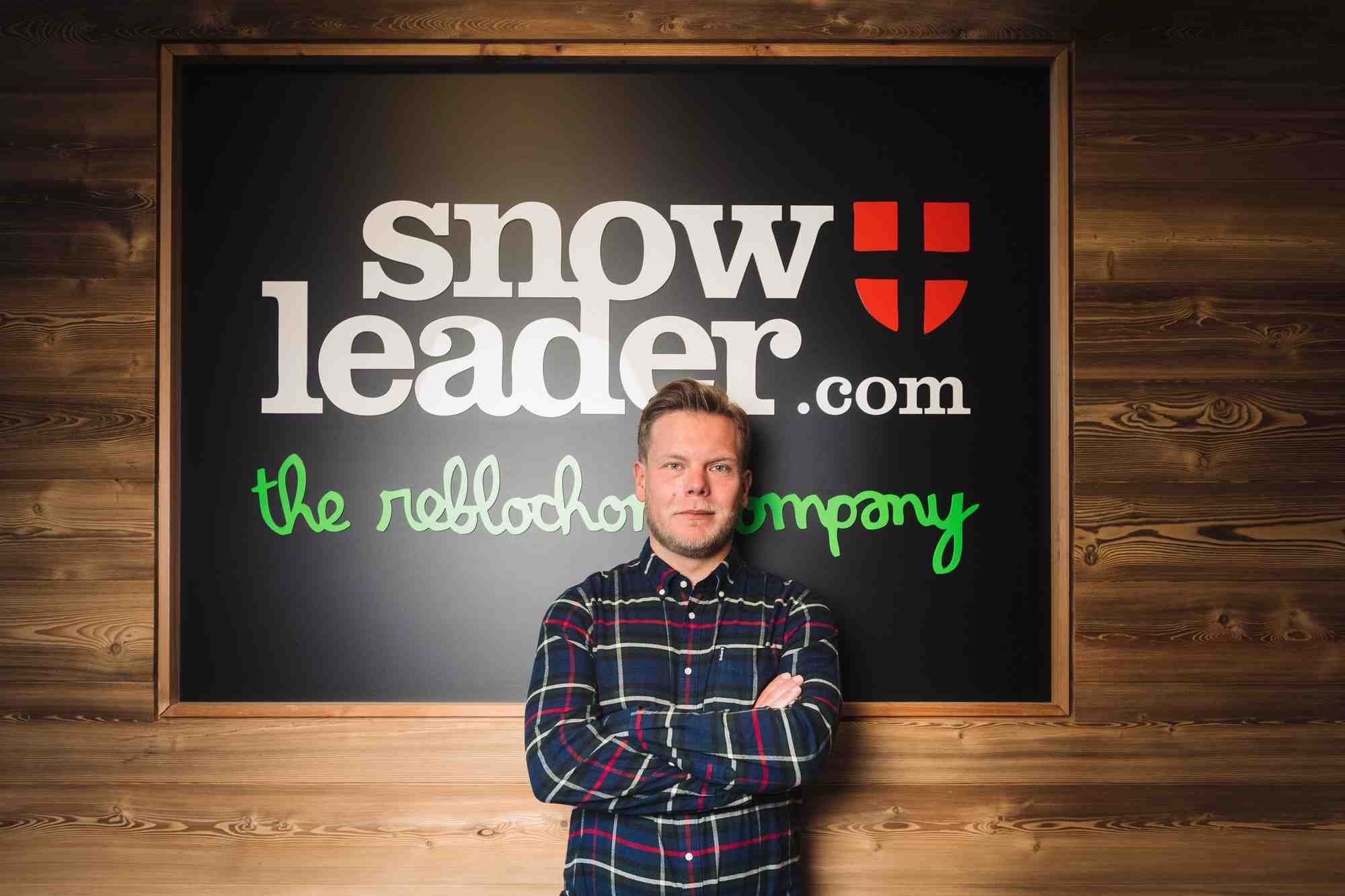 Thomas Rouault, le président de Snowleader