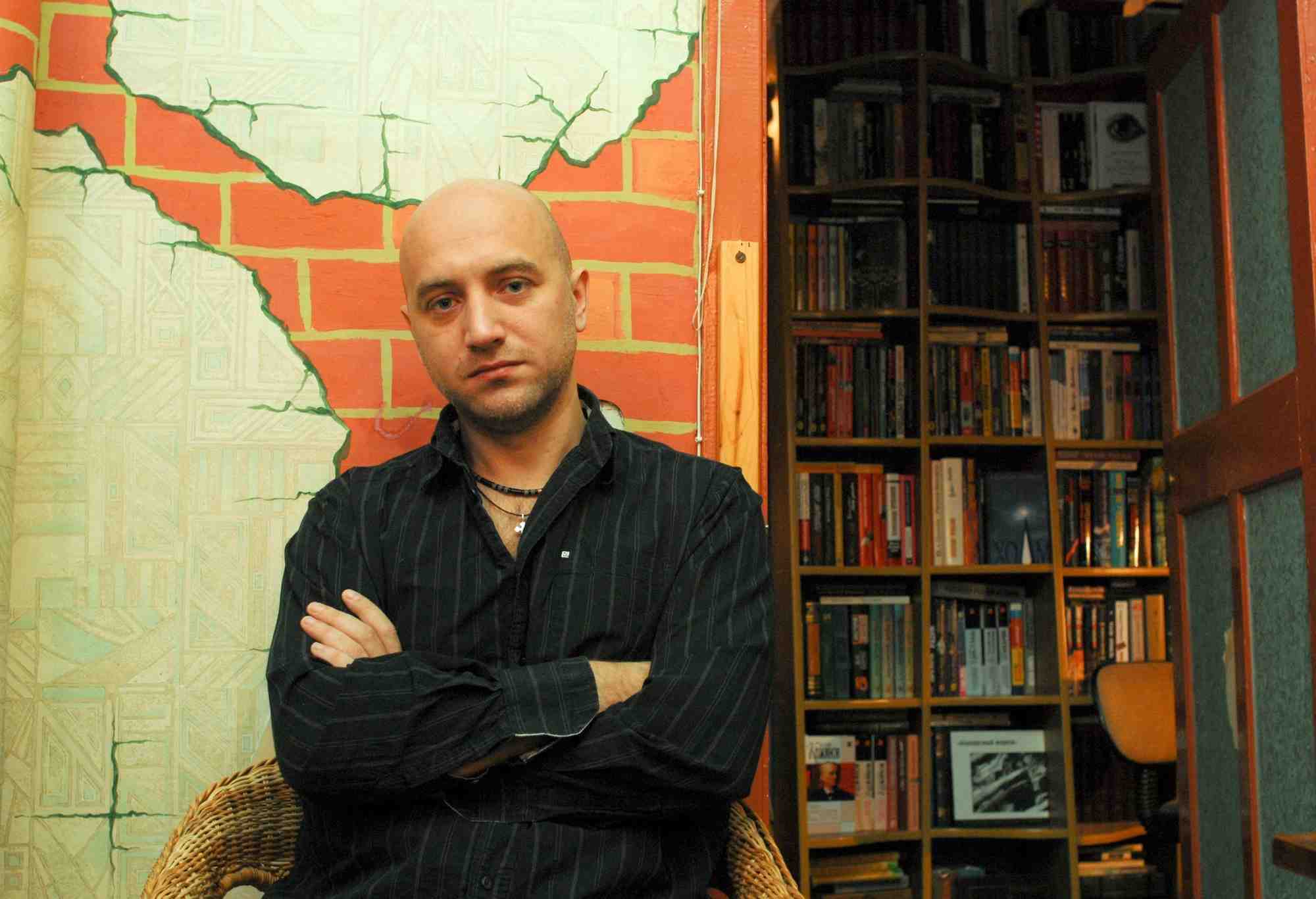L'ecrivain russe zakhar prilepin
