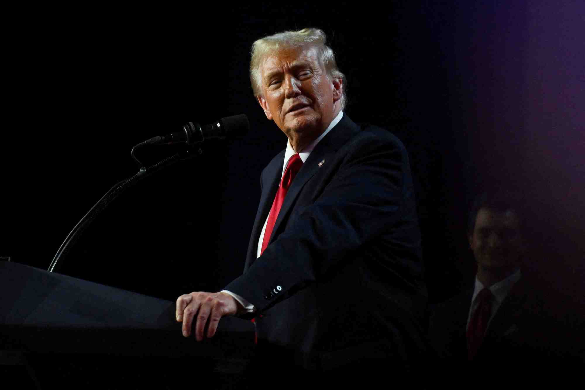 Photo de dossier : donald trump a west palm beach, floride