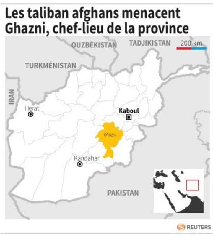 Les taliban afghans menacent ghazni