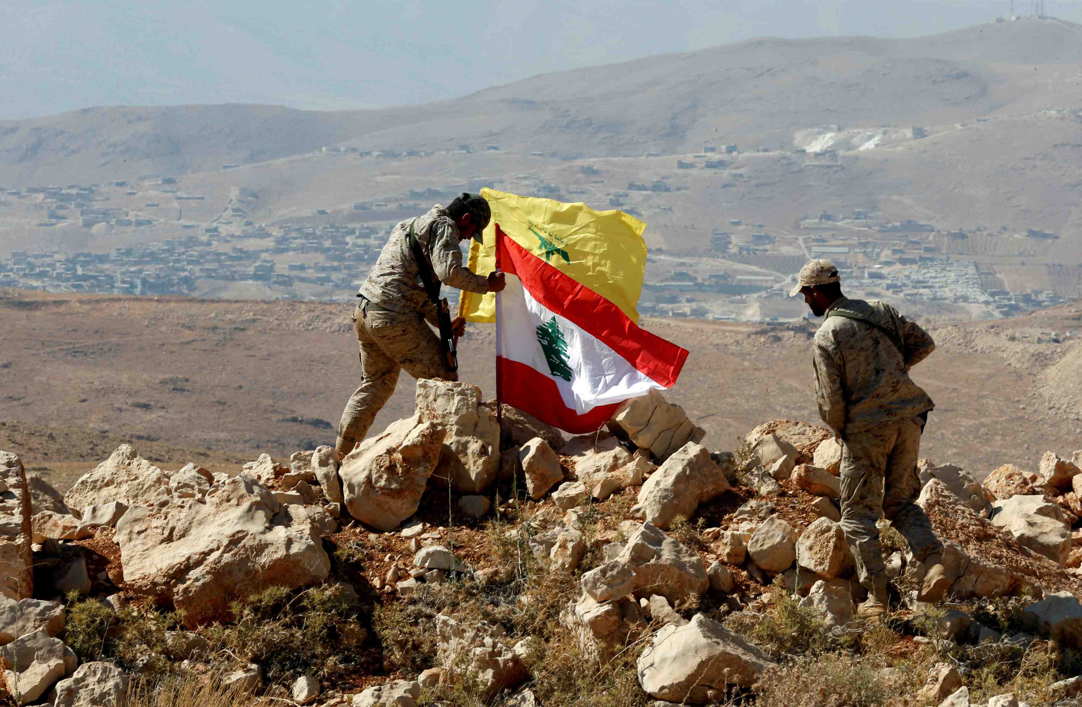 Treve entre hezbollah et djihadistes a la frontiere syro-libanaise