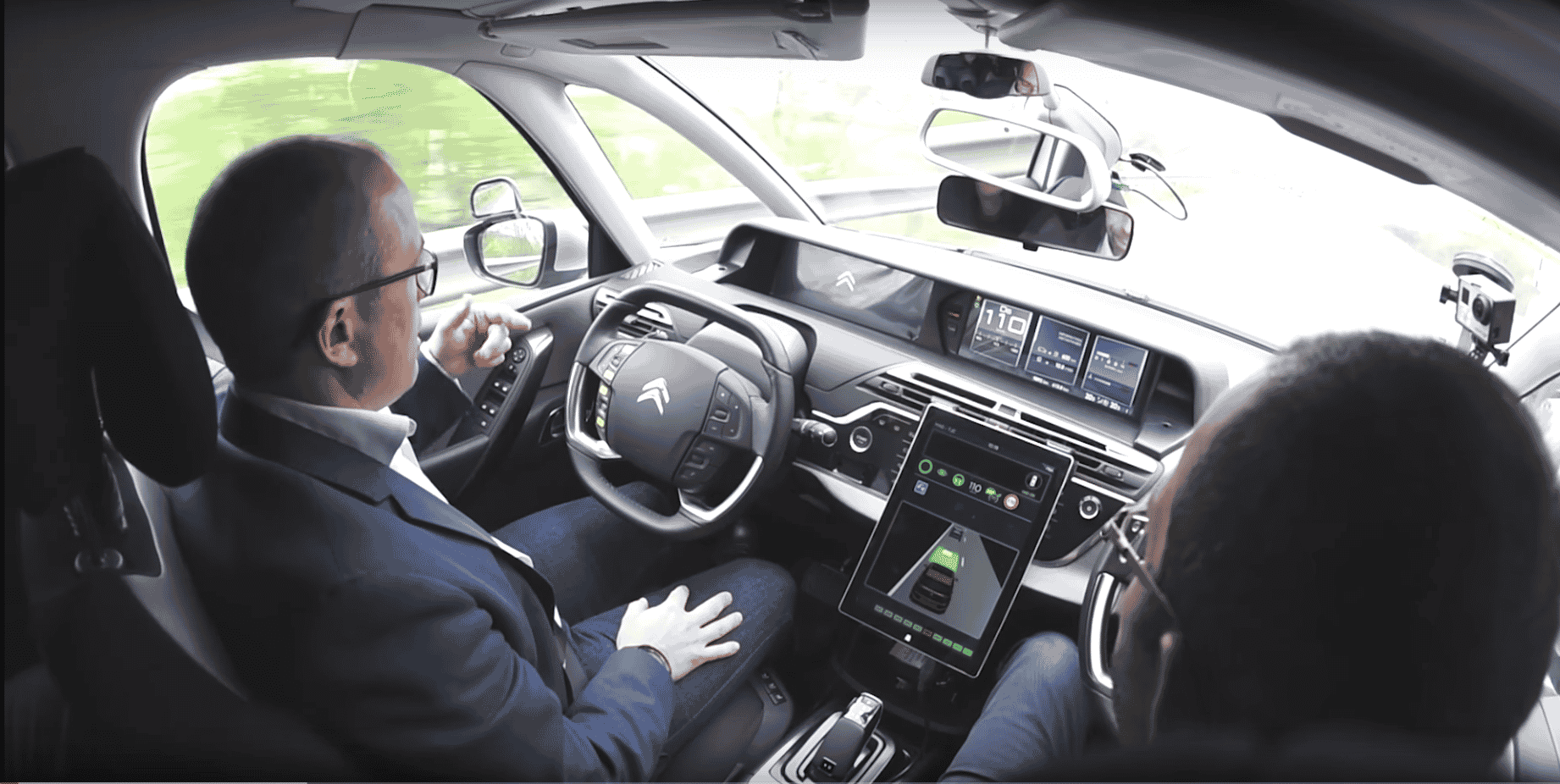Voiture autonome groupe PSA