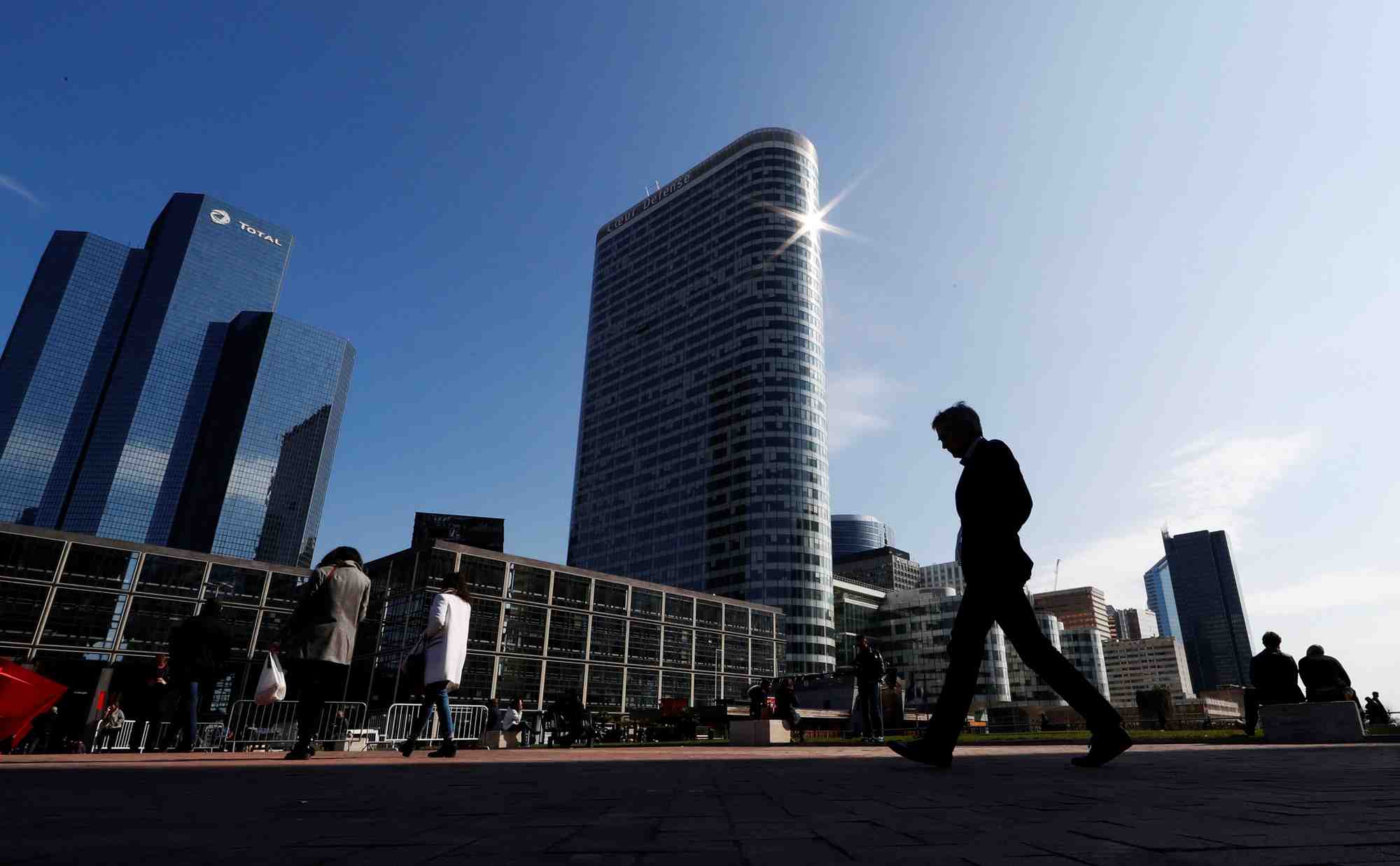 La croissance de la zone euro a ralenti a 0,2% au 1er trimestre