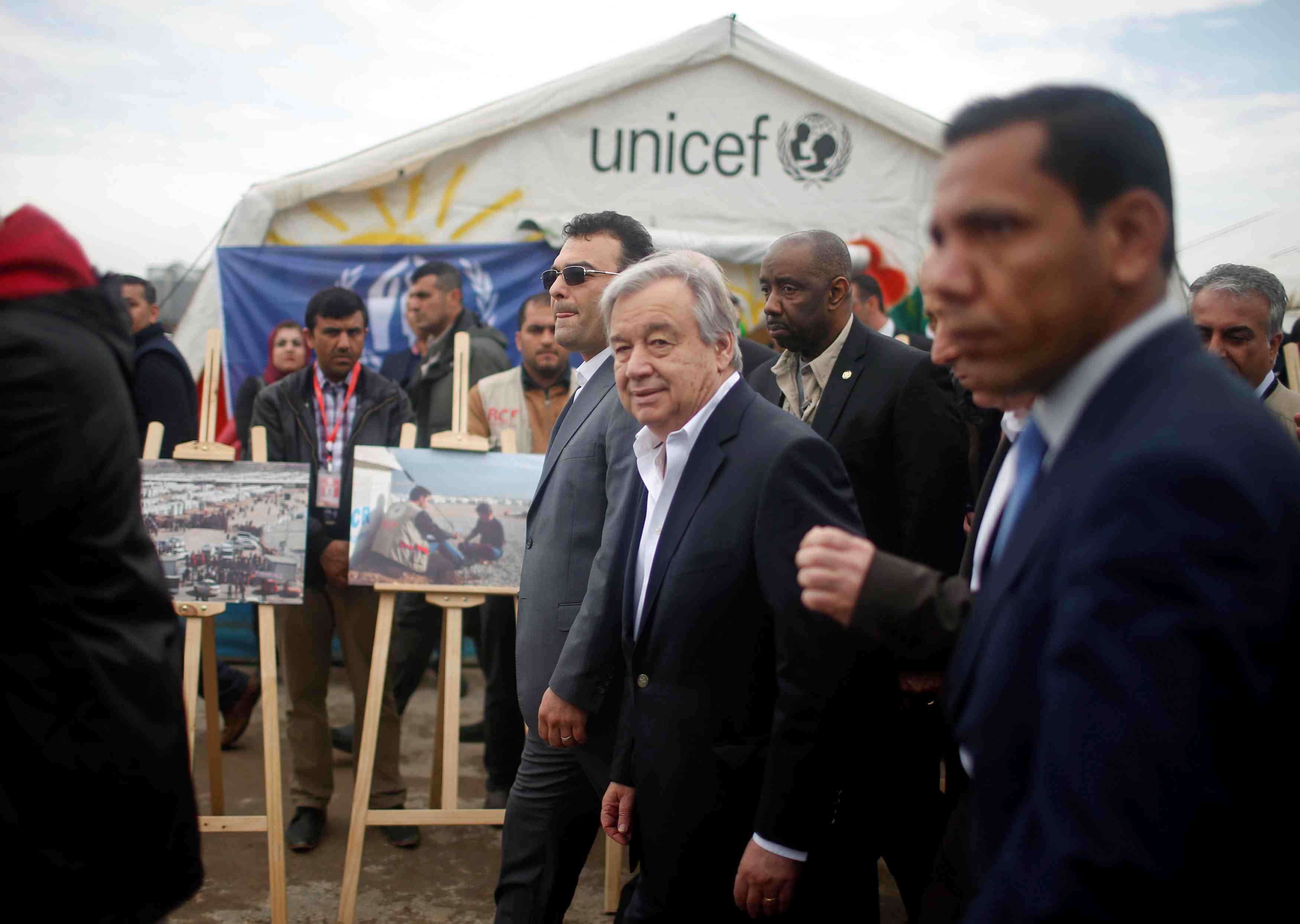 L'onu demande de l'aide pour les deplaces de mossoul