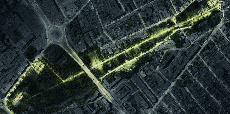 Le futur parc urbain s'étendra sur plus de 14 ha
