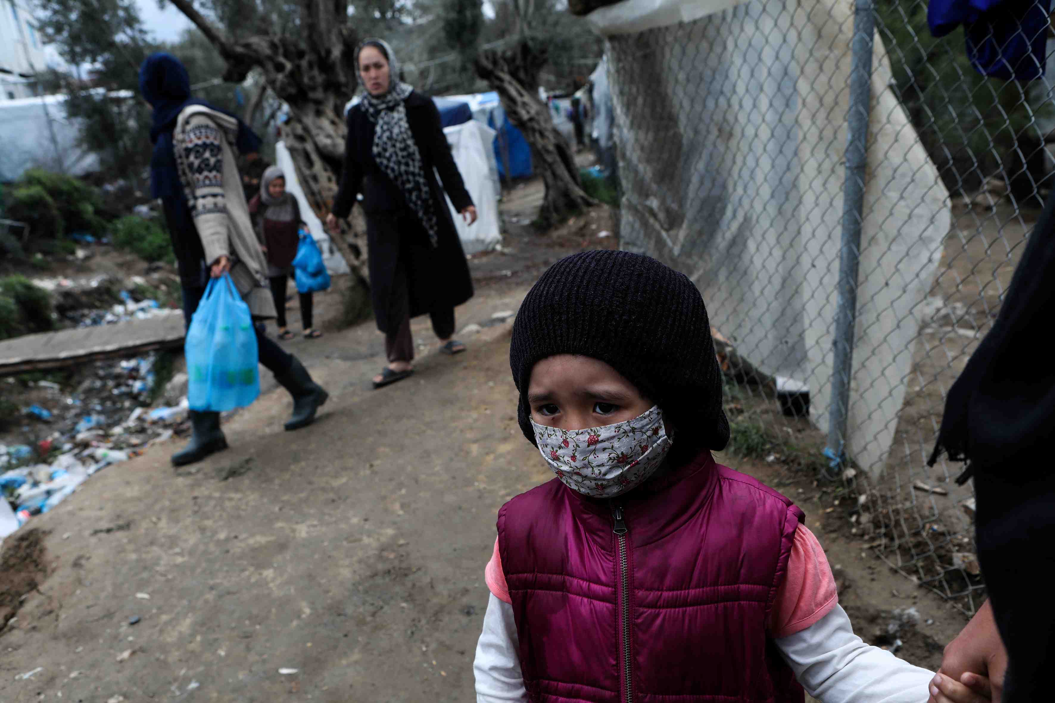 Grece: un deuxieme camp de refugies confine apres un cas de coronavirus