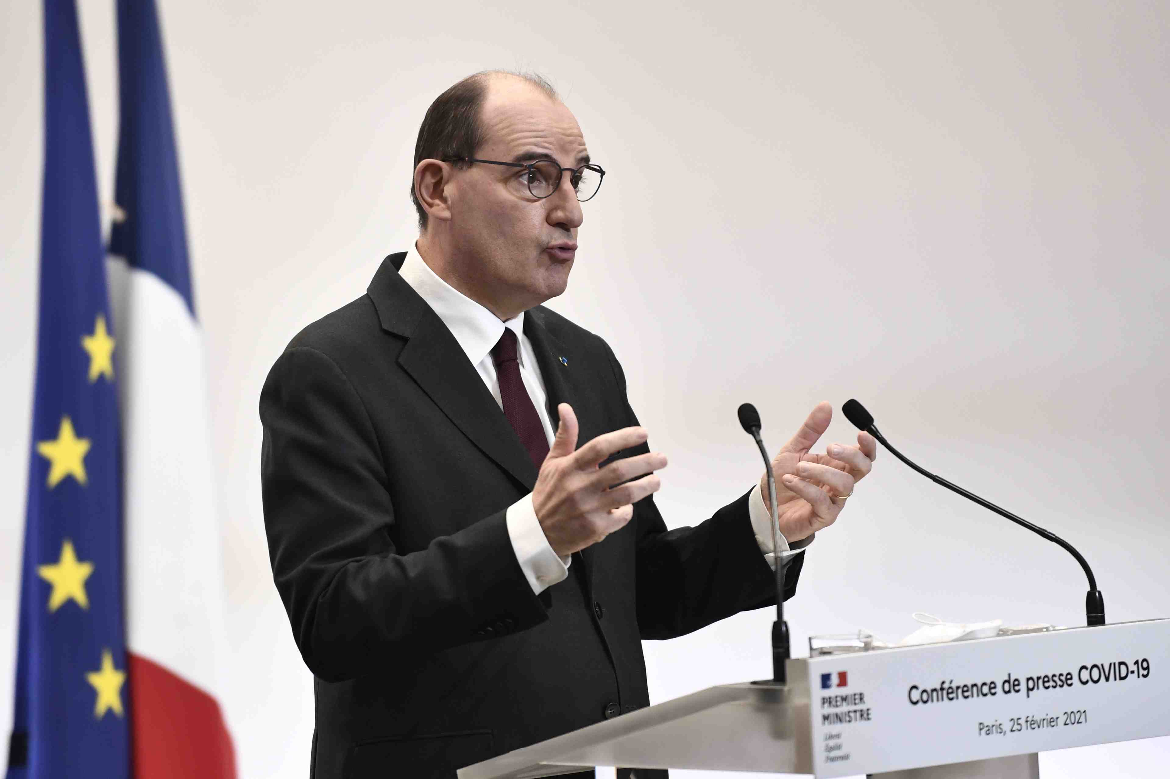 France: un confinement le week-end dans le pas-de-calais, dit castex