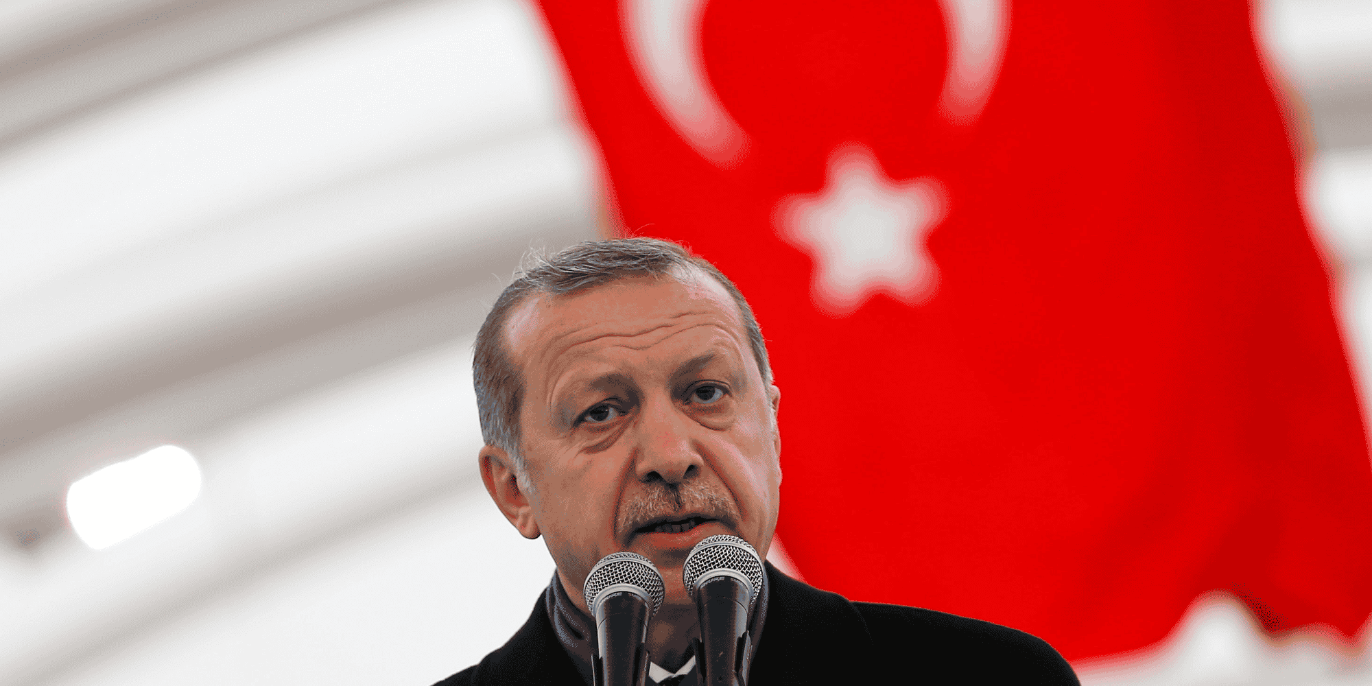 Photo d'archives: le president turc erdogan prononce un discours lors de la ceremonie d'ouverture du tunnel eurasia a istanbul