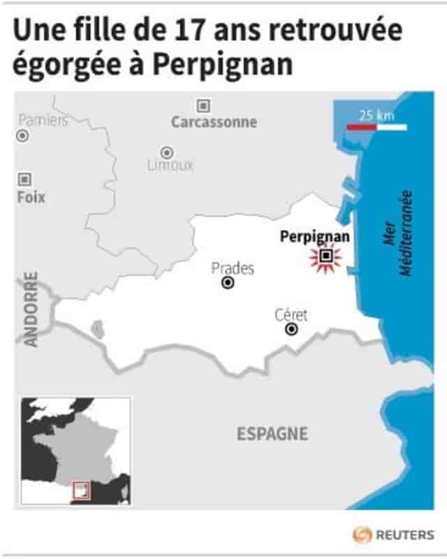 Une fille de 17 ans retrouvee egorgee a perpignan