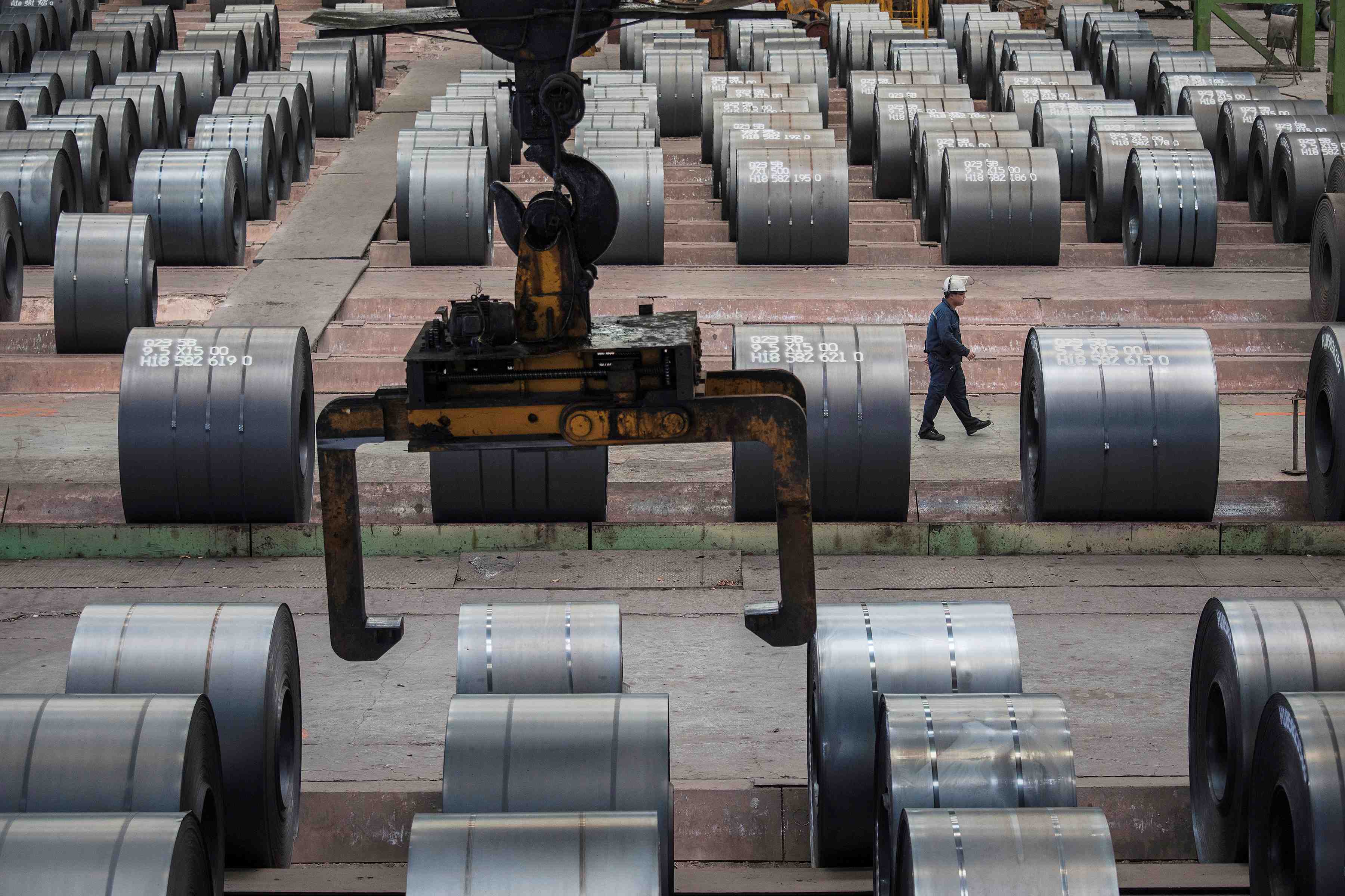 Chine: la guerre commerciale avec les usa pese sur l'industrie