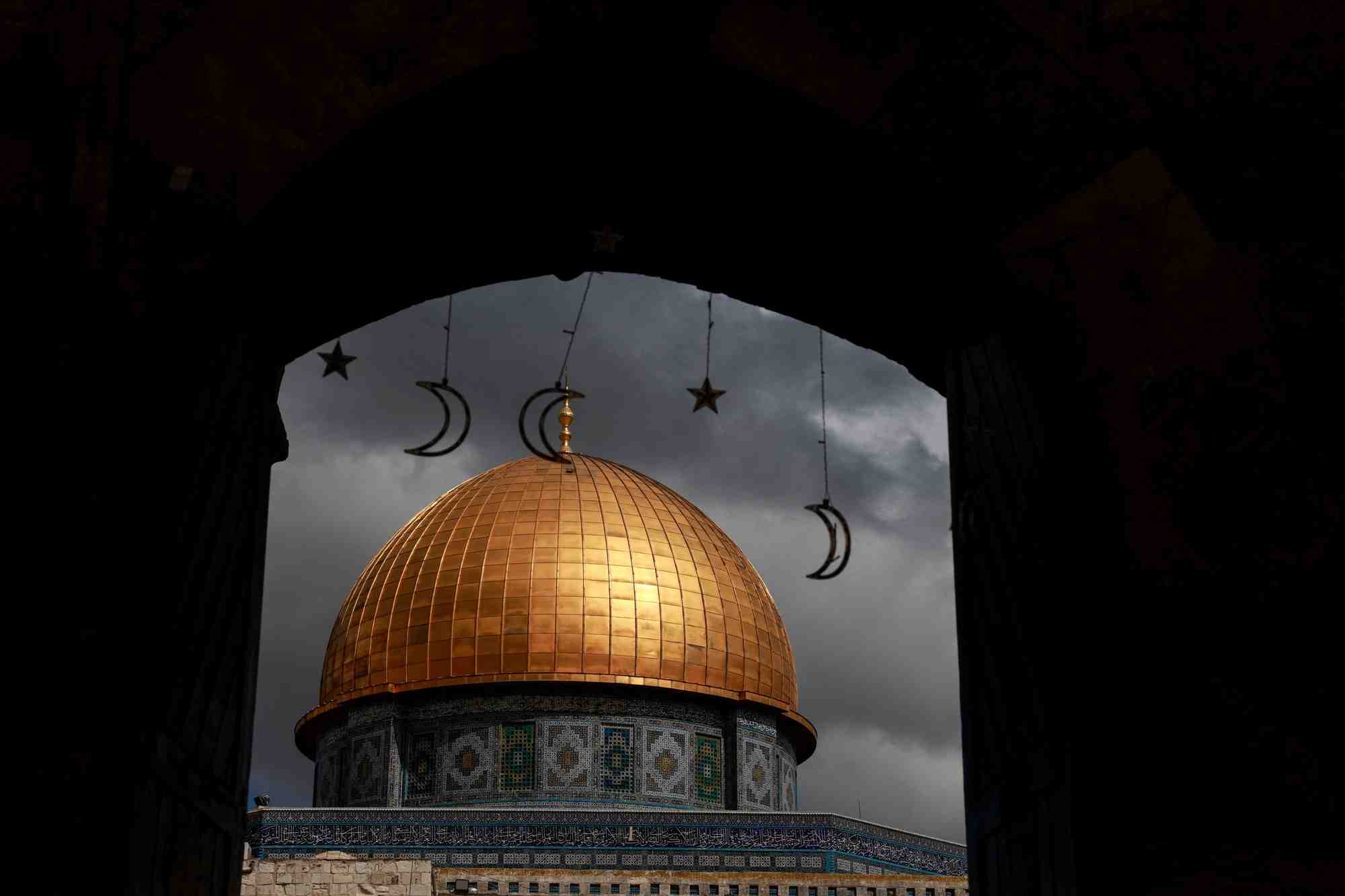 La mosquee al-aqsa, dans la vieille ville de jerusalem