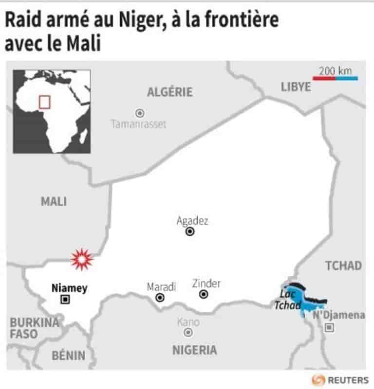 Raid armé dans l'ouest du Niger, à la frontière avec le Mali