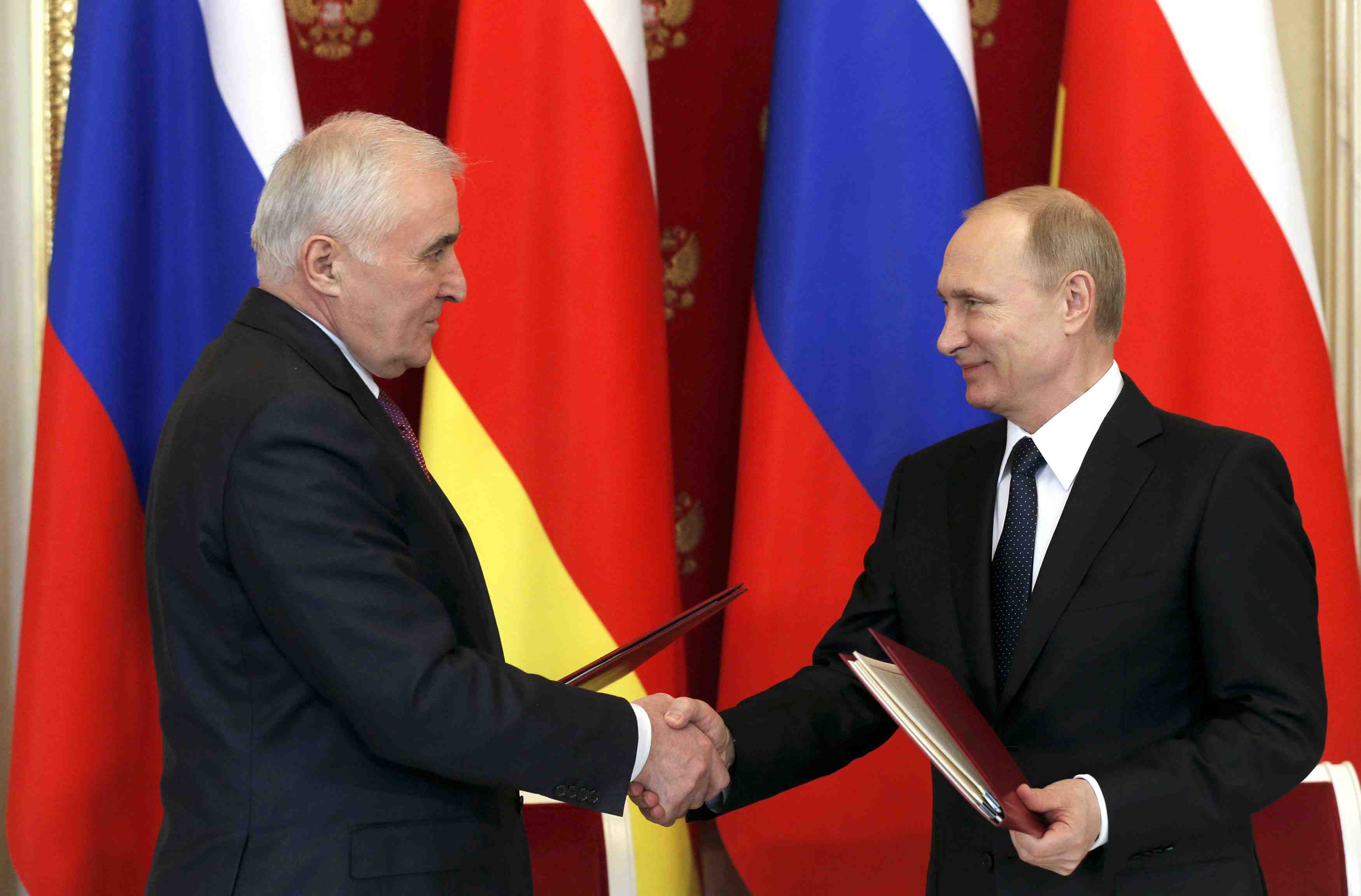 La russie signe un traite d'alliance et d'integration avec l'ossetie du sud