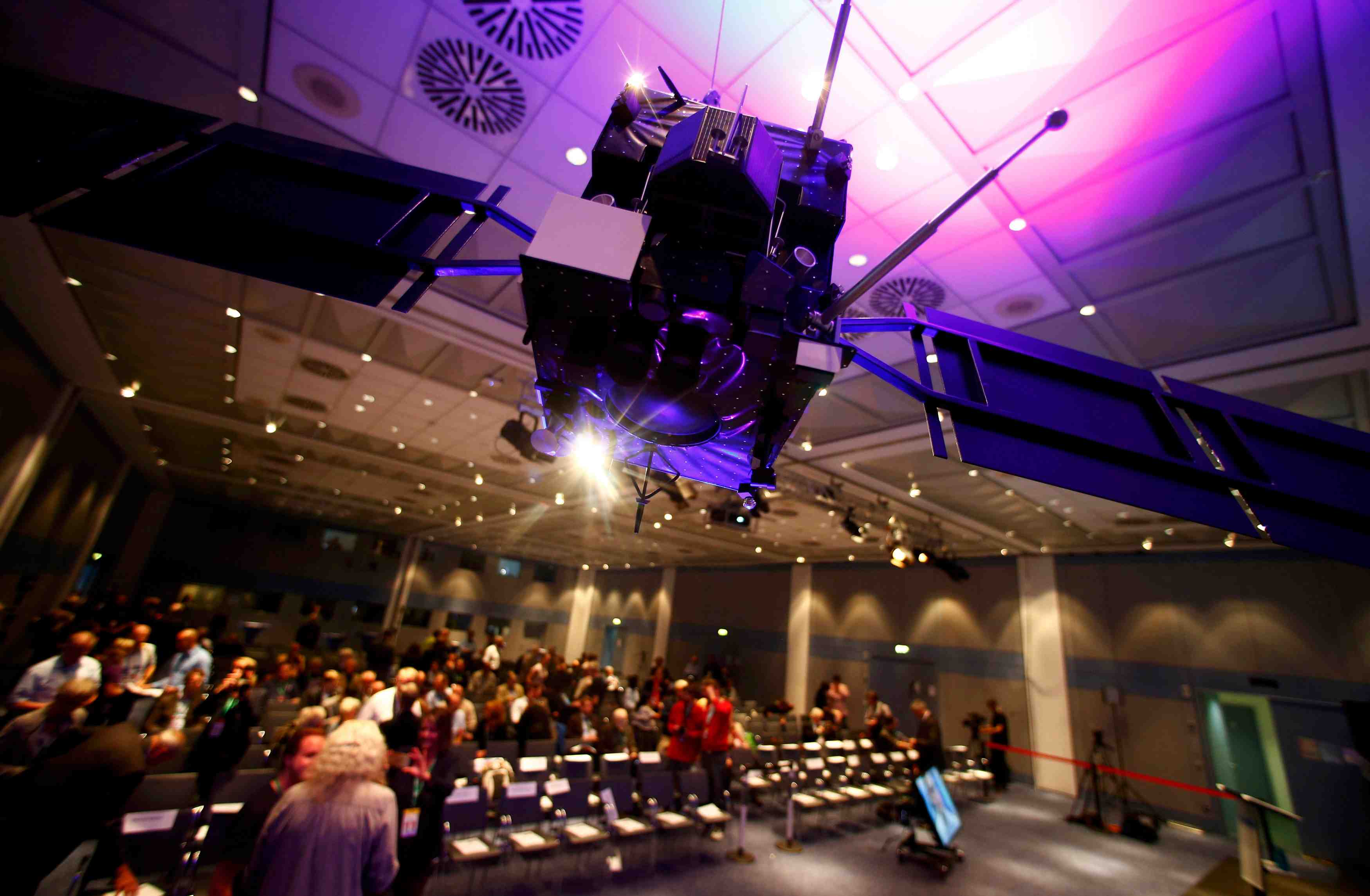 Fin de course pour la sonde rosetta