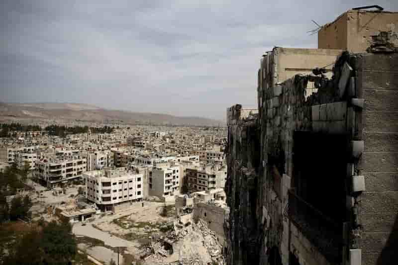 Evacuation complete des rebelles du quartier damascene de kaboun