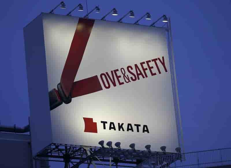 Amende americaine contre takata pour manque de cooperation