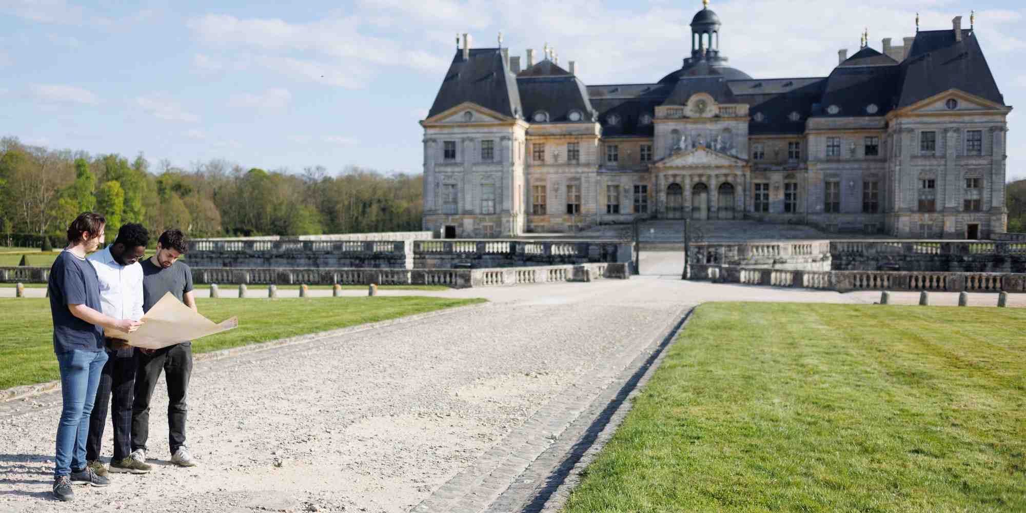 Le château de Vaux-le-Vicomte, en Seine-et-Marne, dans les caves duquel le trésor est bien gardé.