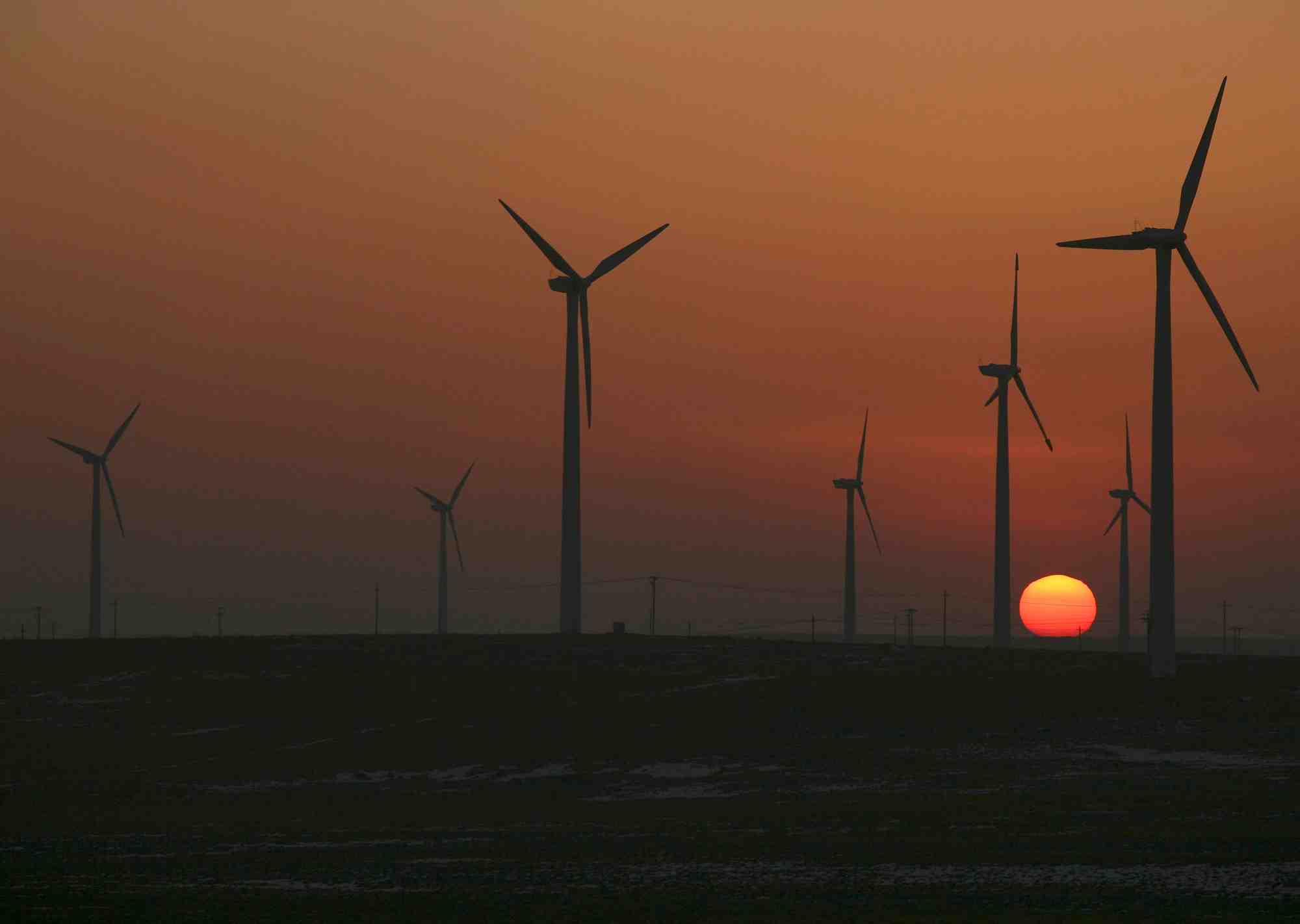 Des eoliennes a wuzhong