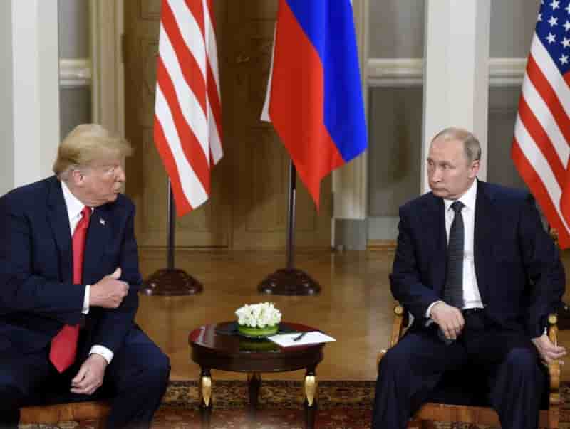 Debut du sommet trump-poutine a helsinki