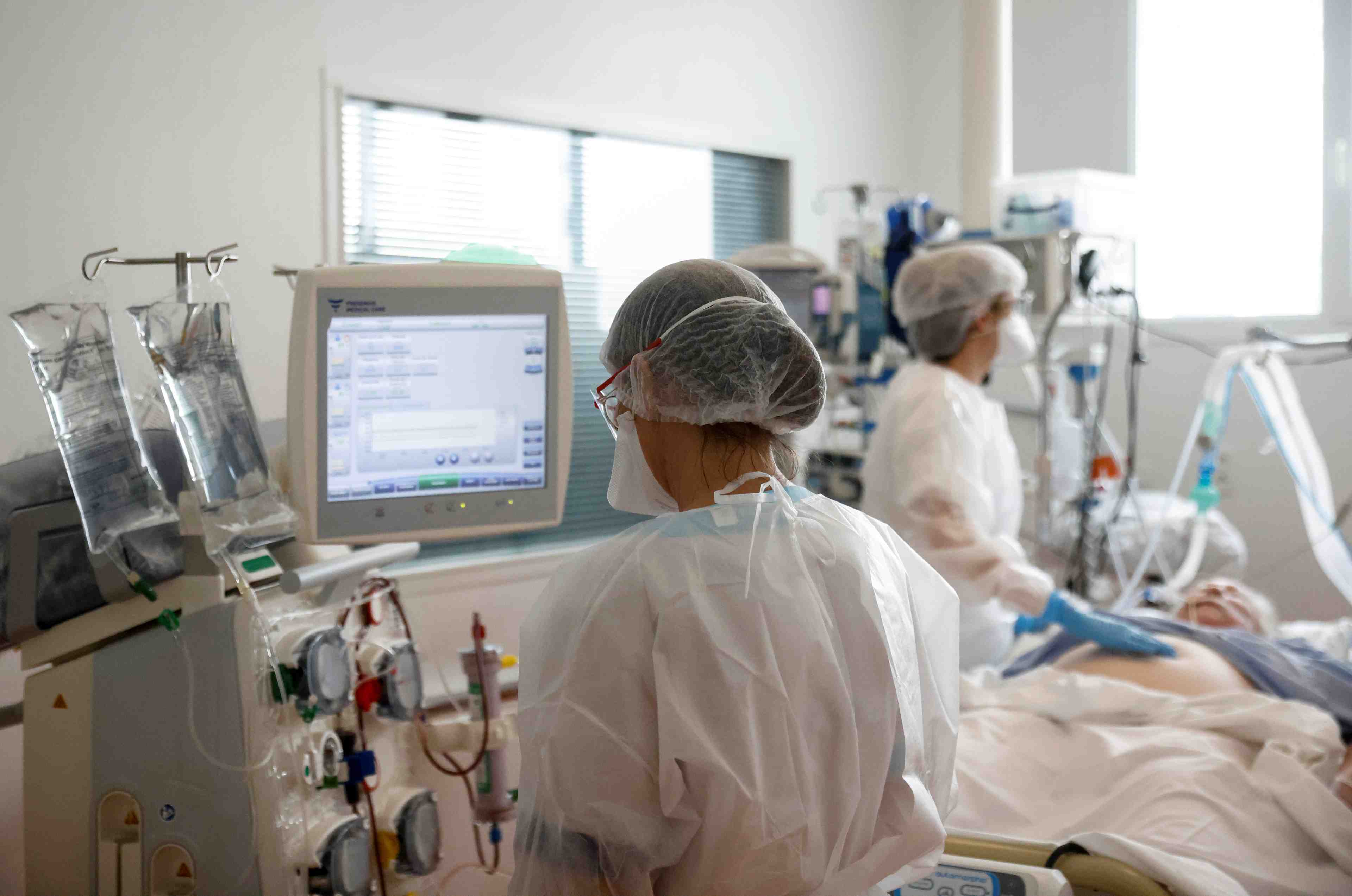 Coronavirus/france: nouvelle hausse du nombre de patients en reanimation