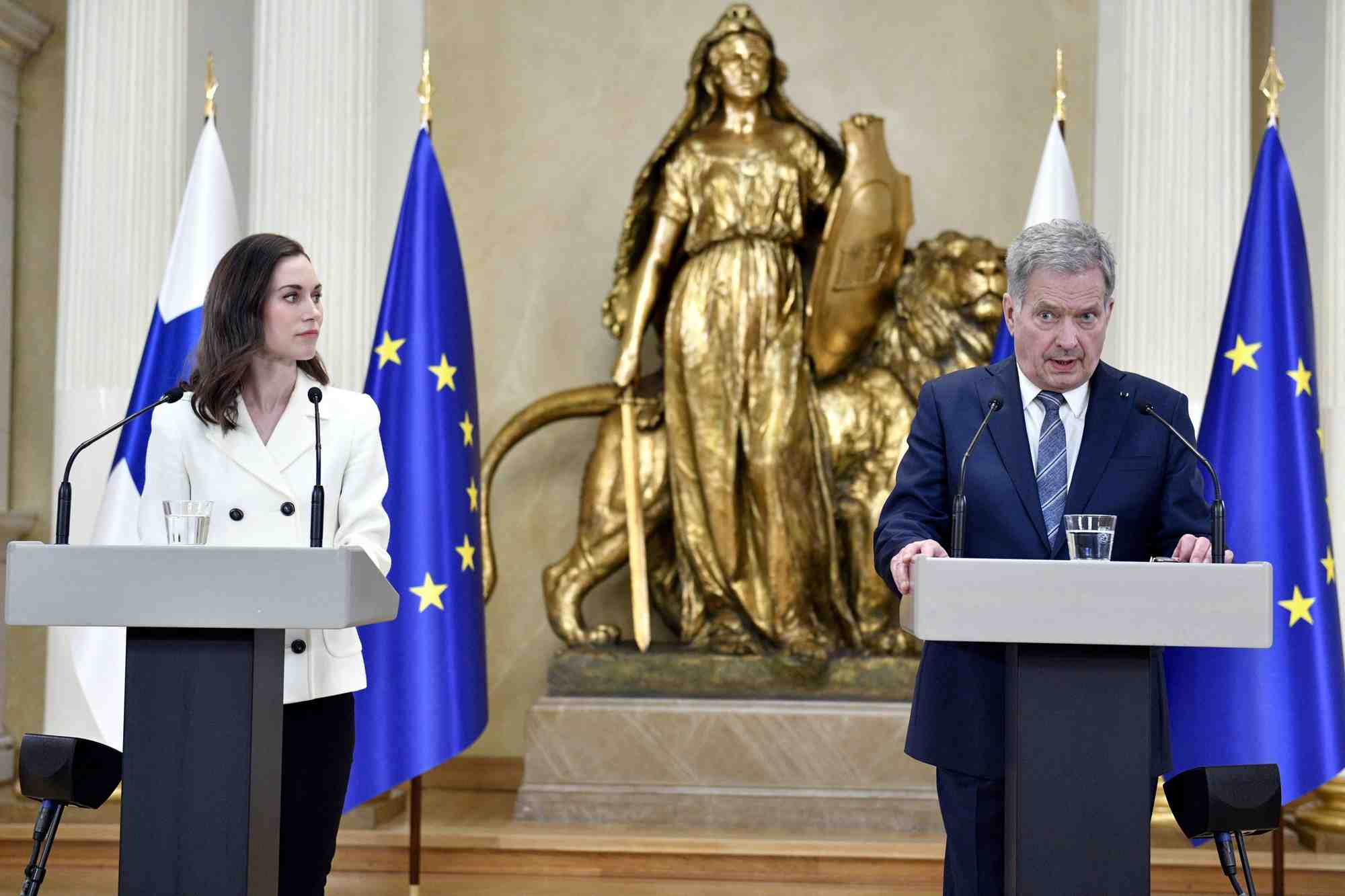 La finlande demande officiellement son adhesion a l'otan