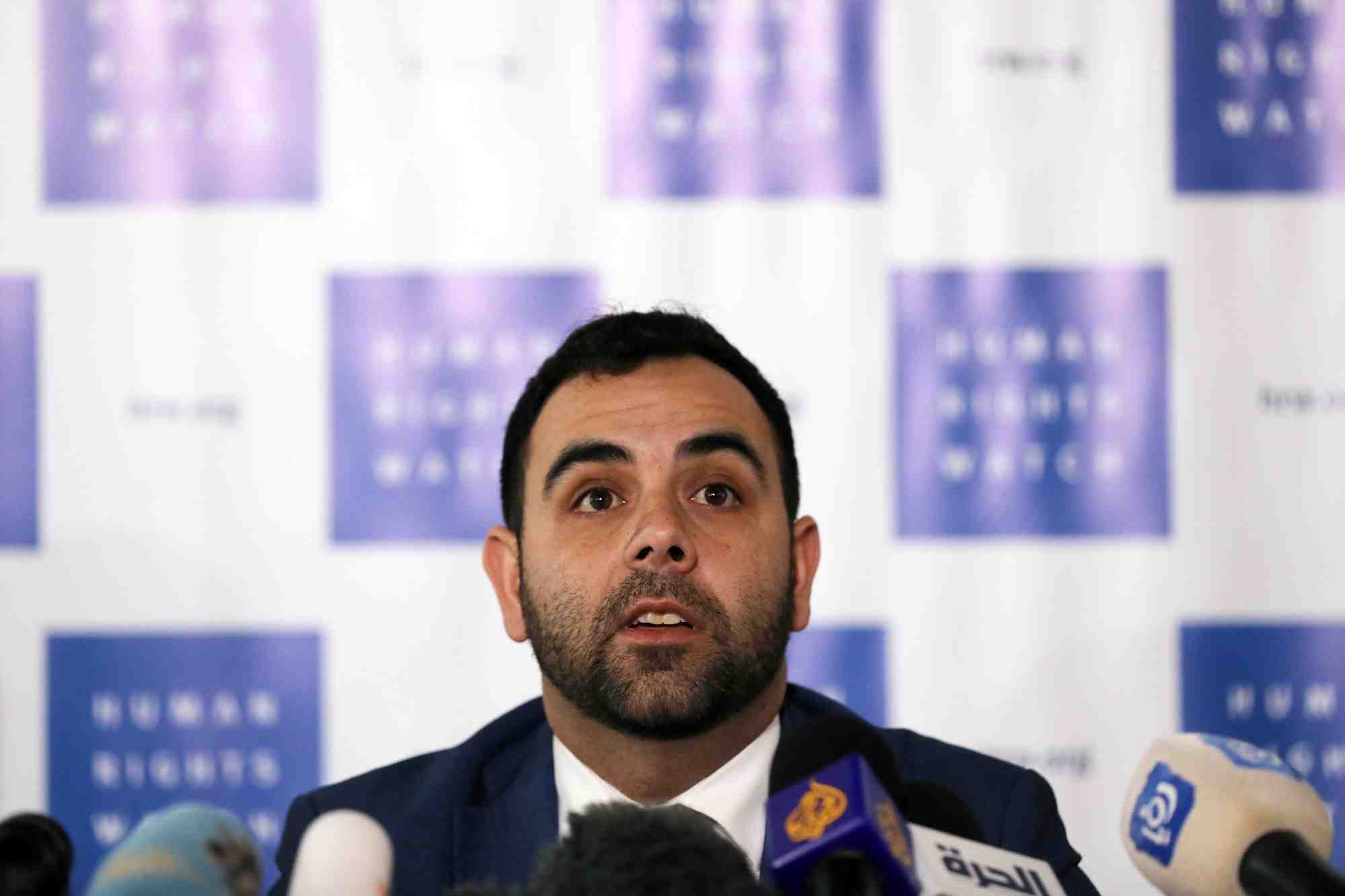 Le directeur de hrw dans la region de gaza, omar shakir