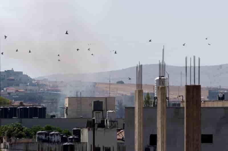 Raid israelien a tubas, en cisjordanie occupee par israel